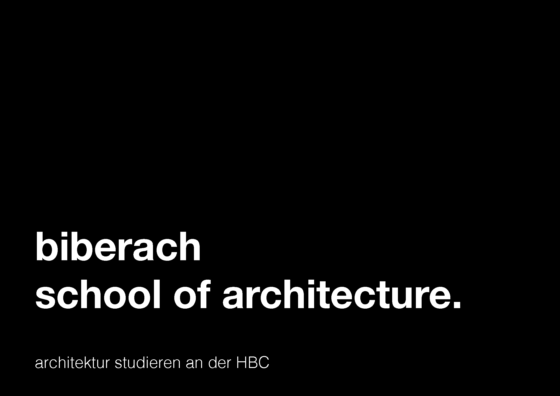 Biberach School of Architecture