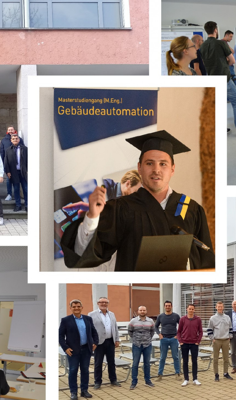 Collage Master Gebäudeautomation